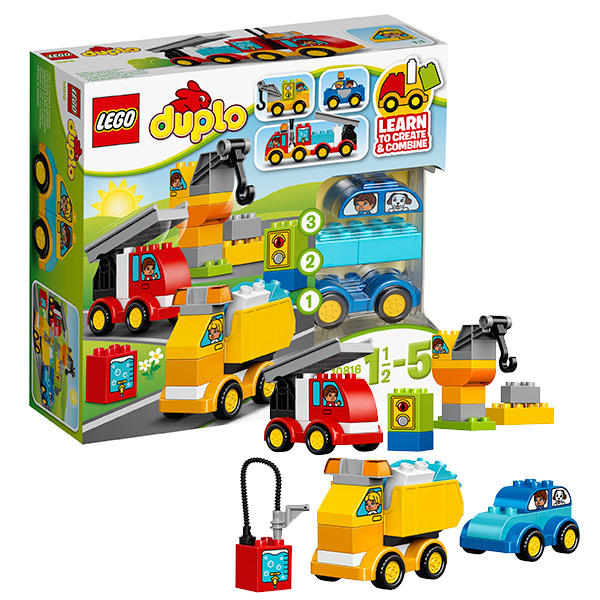 Конструктор Лего Дупло (LEGO Duplo) - Мои первые машинки - купить ...