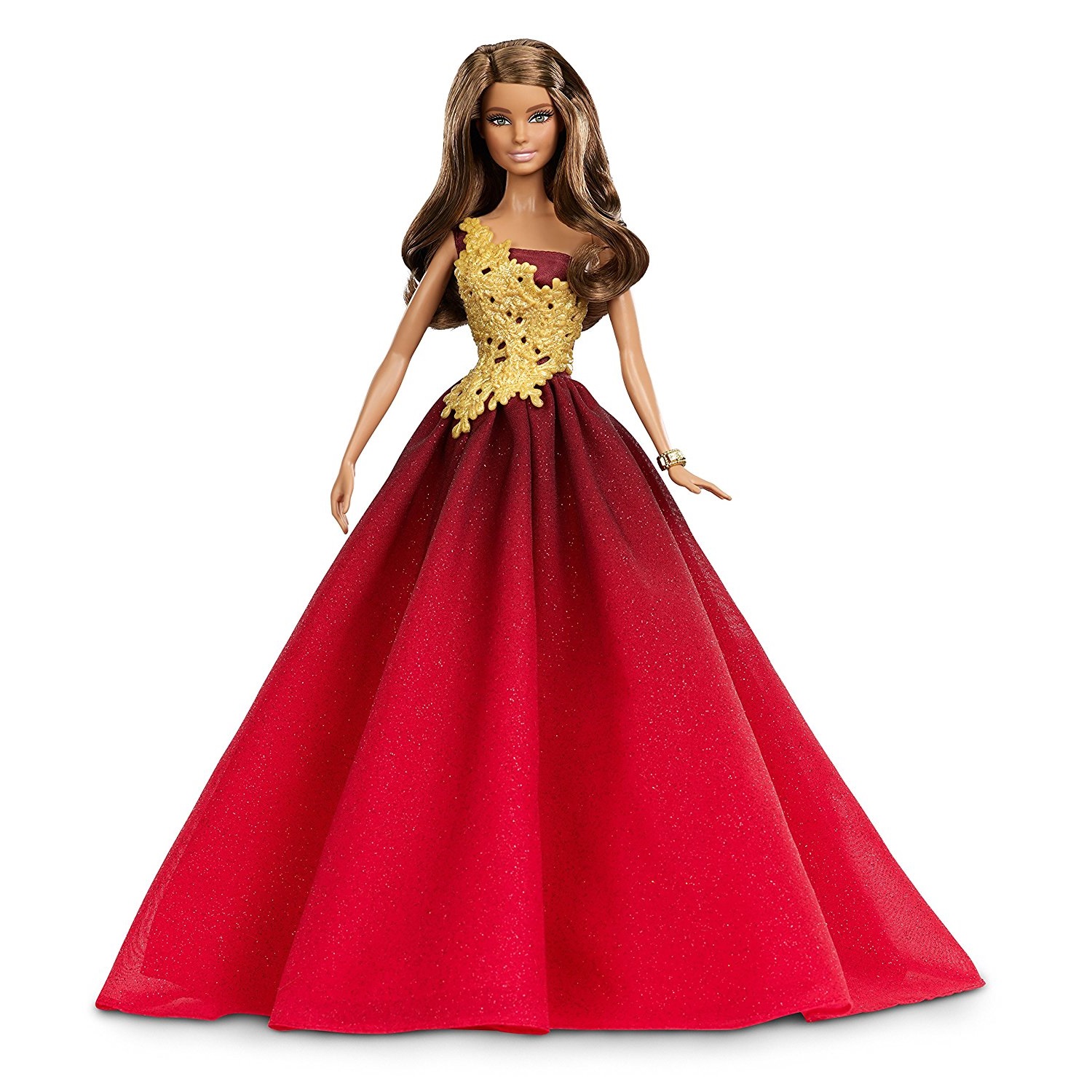 Кукла Барби (Barbie 2016 Holiday Doll) - Праздник 2016 (Латиноамериканка). 