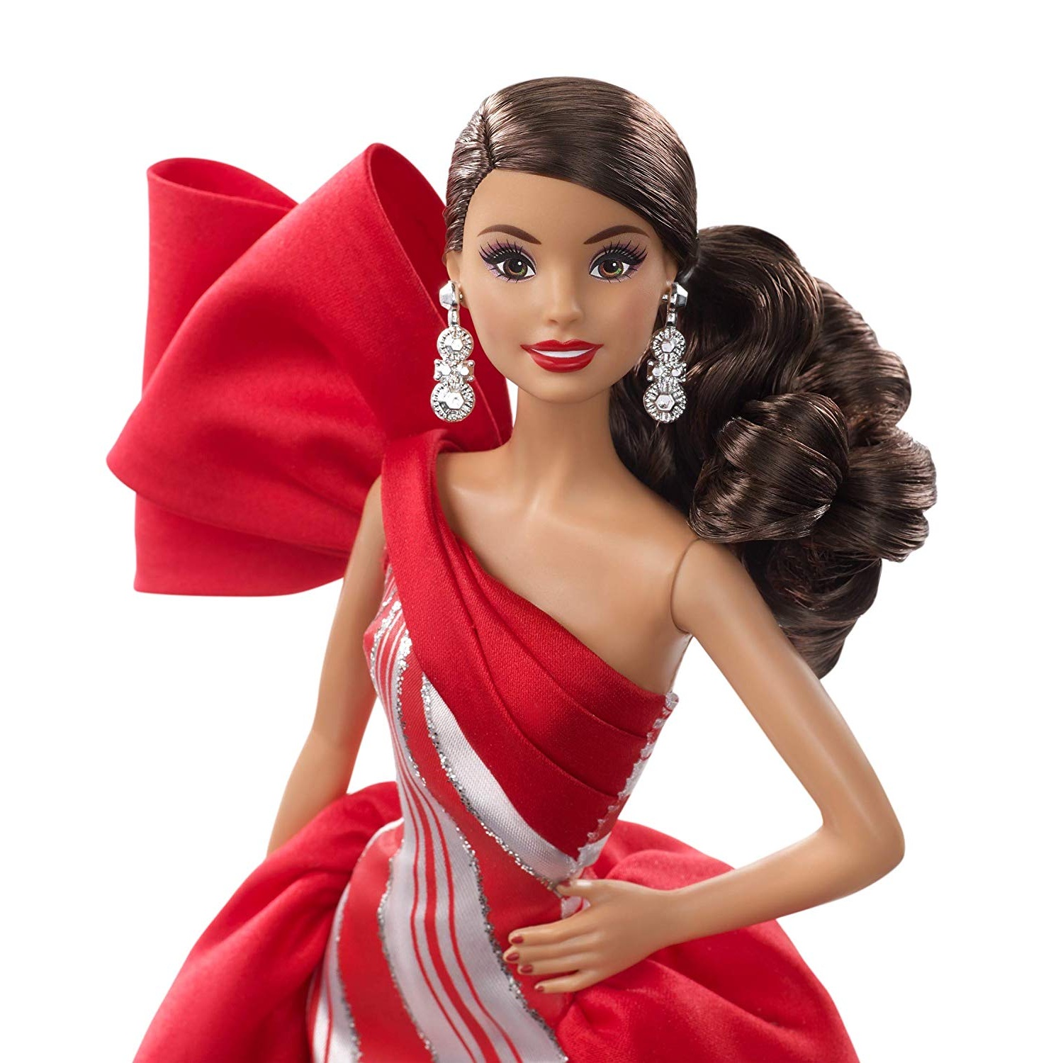 Кукла Барби Холидей Праздник 2019 брюнетка Mattel 2019 Holiday 
