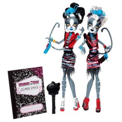 Набор из 2 кукол Танцы зомби - Мяулоди и Пурсефона