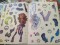 Раскраска с наклейками Крутые наряды Эбби и Клодин Монстр Хай Monster high magazine Abbey & Clawdeen