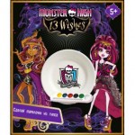 Набор Monster High для создания и росписи  тарелок