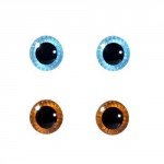 Глаза для Пуллип - синие и коричневые