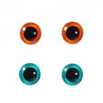 Глаза для Пуллип - оранжевые и зеленые