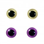 Глаза для Пуллип - лимонные и фиолетовые