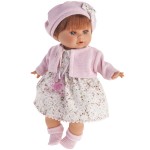 Кукла Кристиана в розовом, плач. (30 см)