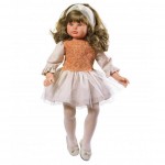 Кукла Пепа (57 см) - в коричневом платье