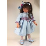Кукла Эли (60 см) - в голубом платье