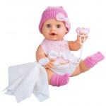 Ребенок Сусу в розовом (интерактивная кукла, 38 см)