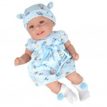 Младенец Диана в голубом, мягконабивная (47 см)