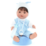 Кукла Хорхе с горшочком, виниловая (28 см)