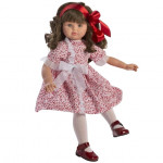 Кукла Пепа в платье с красным бантом (57 см)