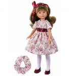 Кукла Селия в платье с цветами (30 см)