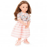 Кукла Софи - Шатенка в летнем платье (50 см)