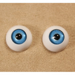 Глаза голубые 1 (акрил, 14 мм)