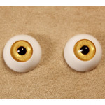 Глаза желтые 7 (акрил, 14 мм)