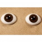 Глаза карие E6 (стекло, 12 мм)