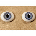 Глаза голубые I4 (стекло, 12 мм)