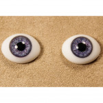 Глаза голубые E3 (стекло, 14 мм)