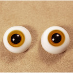 Глаза желтые 4 (стекло, 12 мм)