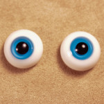 Глаза голубые 8 (стекло, 12 мм)