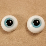 Глаза голубые 9 (стекло, 12 мм)