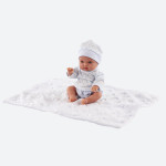 Младенец Роберто на голубом одеяле (21 см)