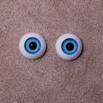 Глаза голубые 1 (10 мм)