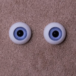 Глаза голубые 2 (10 мм)