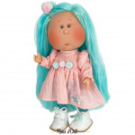 Мия - Девочка с голубыми волосами (30 см)