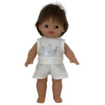 Кукла-пупс Дима в пижаме (21 см)