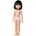 Кукла Лиу без одежды (каре, глаза черные)