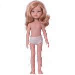 Кукла Даша без одежды (глаза медовые, волосы волнистые)