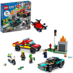 LEGO City 60319 - Пожарная бригада и полицейская погоня